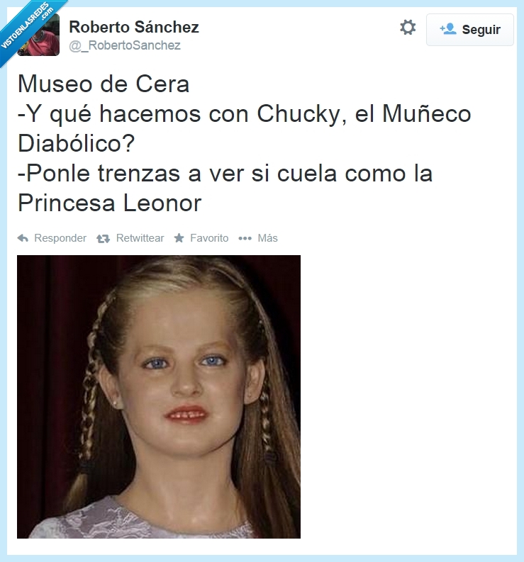 Leonor,Museo de Cera,chapuza,muñeca,miedo