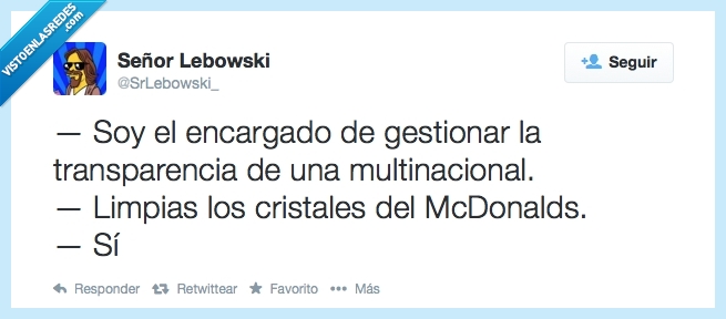 mcdonalds,cristales,limpiar,multinacional,gestionar,transparencia