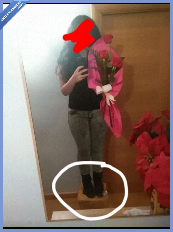 caja,encima,foto,espejo,taburete,flores,enseñar,ramo