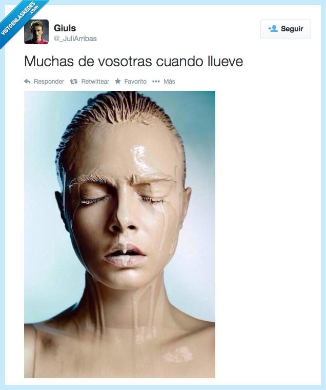 cara,lluvia,llover,fail,maquillaje