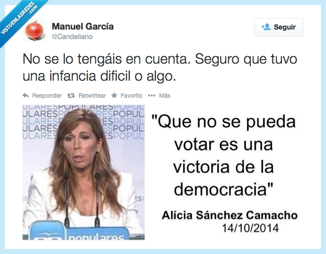 alicia sanchez camacho,callada está más guapa oh wait,calla,catalunya,españa,independencia,democracia,votar