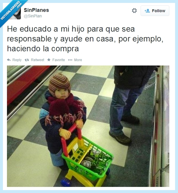 hijo,cerveza,educación,llevar,carito,comprar,compra,super,supermercado