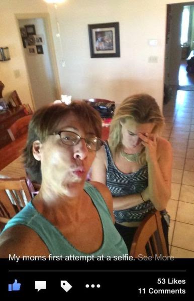 primer,intento,selfie,madre,morritos,hija,vergüenza