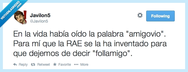 amigovio,eufemismos,rae,wtf