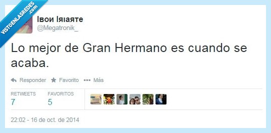 gran hermano,programa,telecinco,telecirco,cuando,acaba,acabar