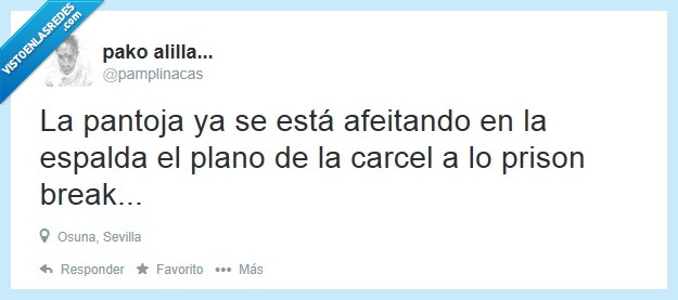 afeitar,peluda,pelo,pantoja,cárcel,prison,break