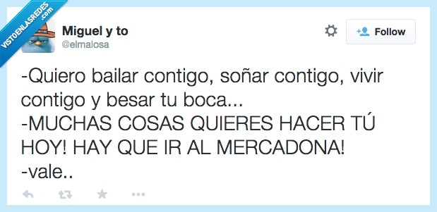 cancion,enrique iglesias,vivir,contigo,bailar,muchas cosas,hacer,quieres,ir,mercadona,comprar,pareja,novios