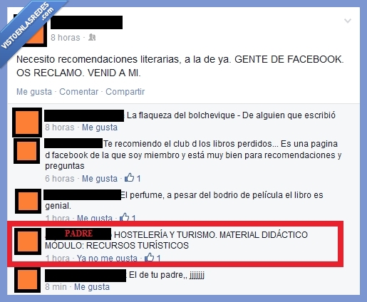 facebook,padre,estudios
