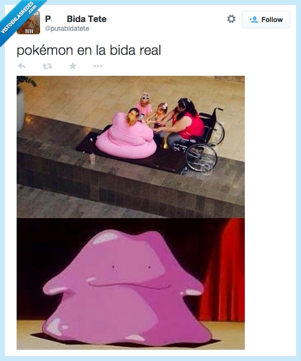 rosa,camiseta,gorda,obesidad,obesa,mujer,ditto,pokemon