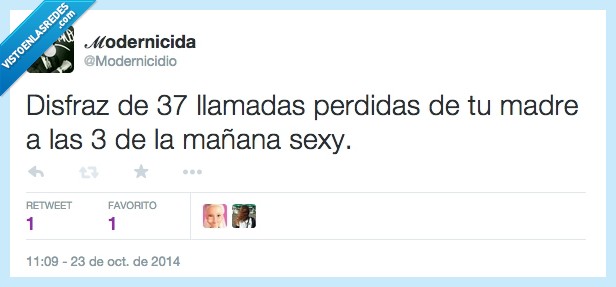 halloween,miedo,susto,llamadas,perdidas,madre,modernicidio,disfraz