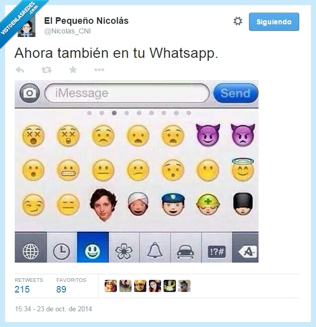 pequeño,Nicolás,emoticono,icono,whatsapp