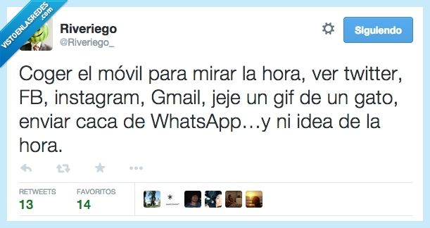coger,movil,mirar,hora,twitter,todo,menos,saber
