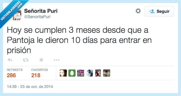 entrada,prision,pantoja,meses,dia,nunca,jamas