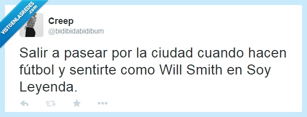 futbol,barça,madrid,desierto,calles,twitter