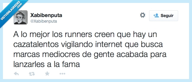 fama,gente acabada,marcas,correr,lamentable,drama,runners