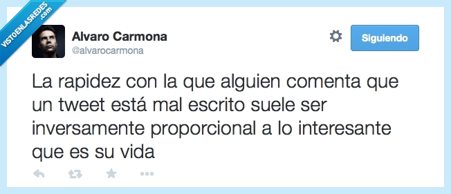 escribir,y como tontos caerán,sé que se escribe razón,tweet,rapidez,ortografía