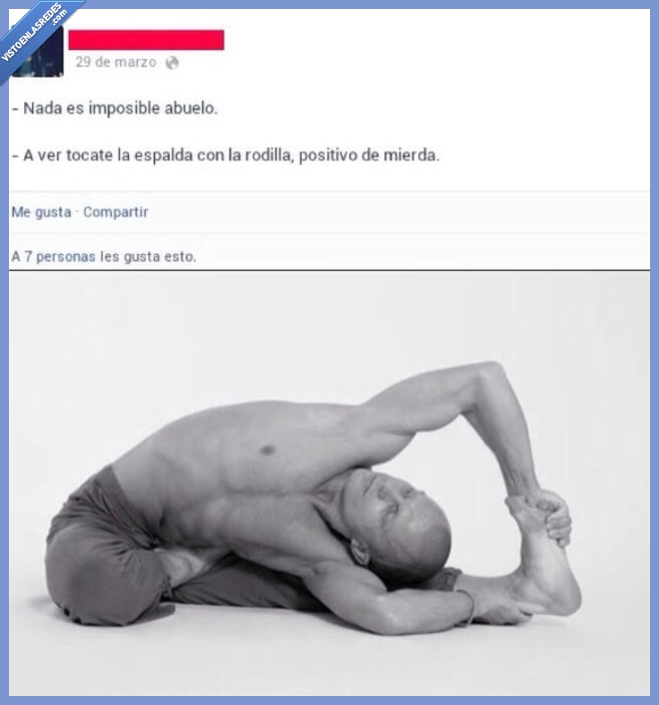 Yoga,espalda,rodilla,positivista,abuelo,facebook,tocar