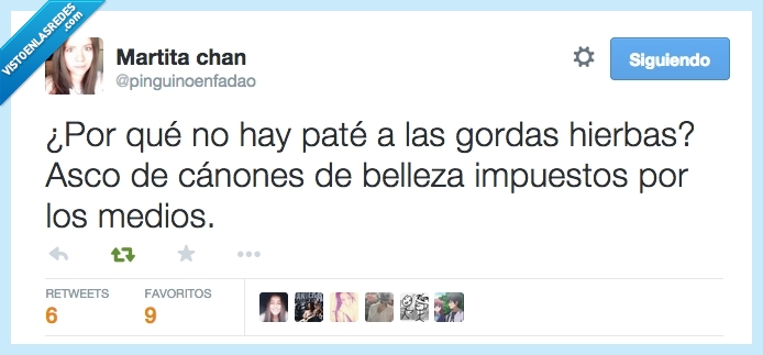 belleza,paté,hierbas,finas,gordas,cánones,estereotipos,injusticia,sociedad,medios,tv,twitter