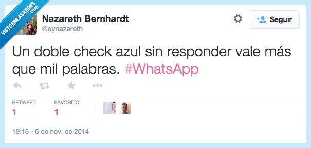 Twitter,Whatsapp,Doble check,imagen,mil palabras,refranes