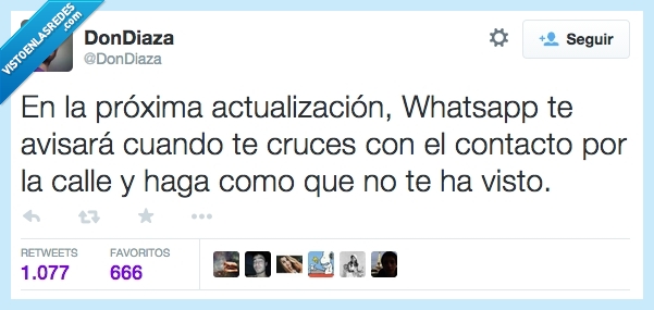 whatsapp,actualización,cruzar,amigo,loco,saludar,visto,calle
