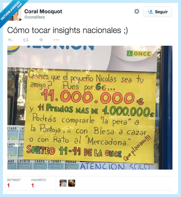 dinero,once,sorteo,cupones,tocar,premio,pantoja,nicolas,mercadona