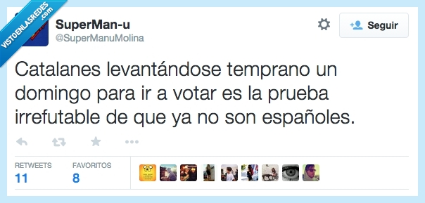 cataluña,catalanes,independecia,españa,9n,votar,domingo,temprano