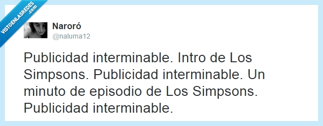 anuncio,publicidad,interminable,Simpsons,pesado,serie,mirar