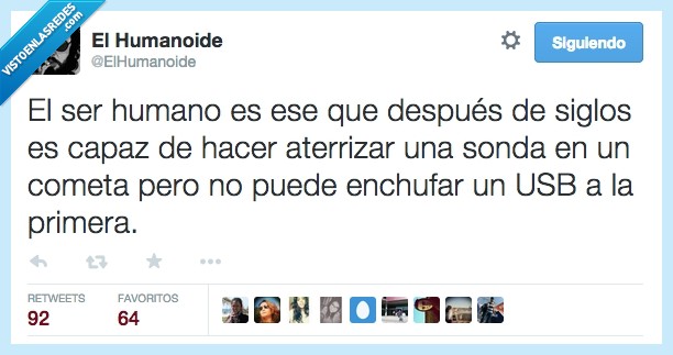 ser,humano,capaz,aterrizar,cometa,usb,conectar,primera