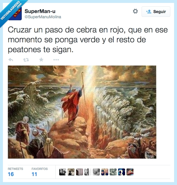 paso de cebra,moisés,semáforo,rojo,verde