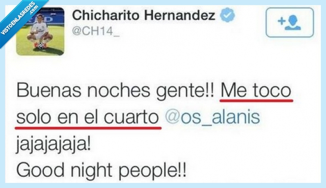 error,se toca,tilde,ortografía,ya lo borró,Chicharito,toco