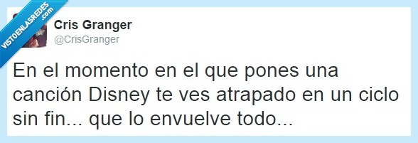 Disney,enganche,ciclo sin fin,Twitter,Tuit,poner,hay una playlist en youtube para gente asi