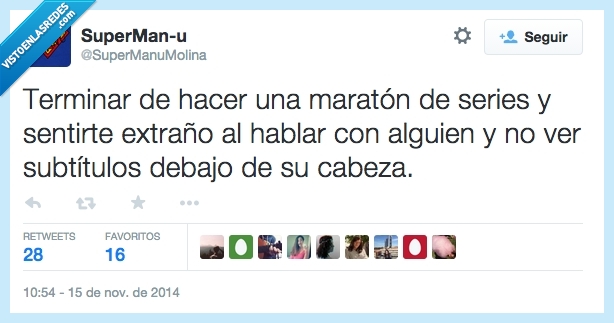 series,subtítulos,maratón,leer,mirar,cara,debajo