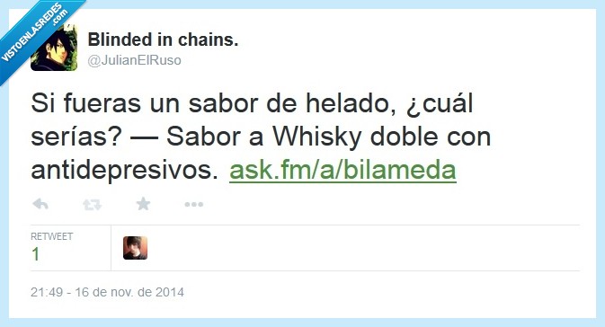 Twitter,ask,preguntas,antidepresivos,helado