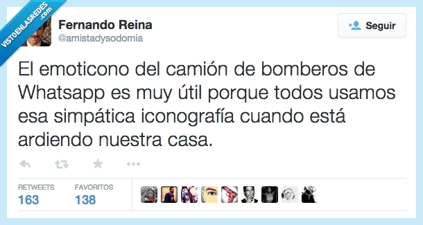 emoticono,camion,bomberos,whatsapp,util,todos,usamos,iconografia,ardiendo,casa,. fuego,incendio