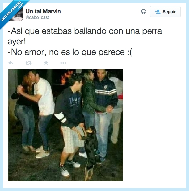 perra,bailar,anoche,amor,novia,celosa,celos