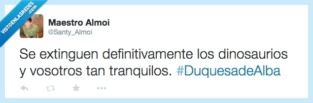 duquesa,alba,muerta,muerte,dinosaurios,extuinguir