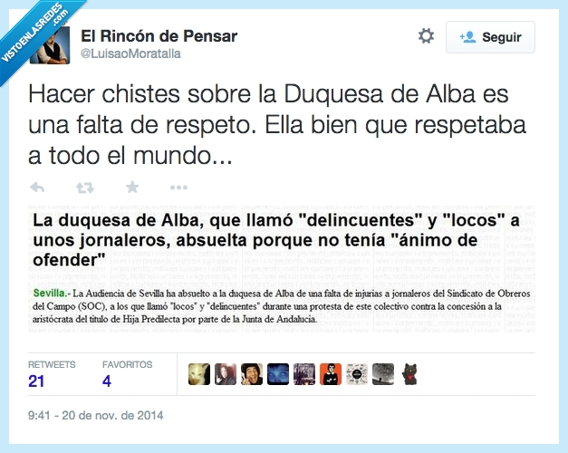 duquesa de alba,cayetana de alba,defuncion,muerte,desde,jornaleros,delincuentes,locos,pobre,rica