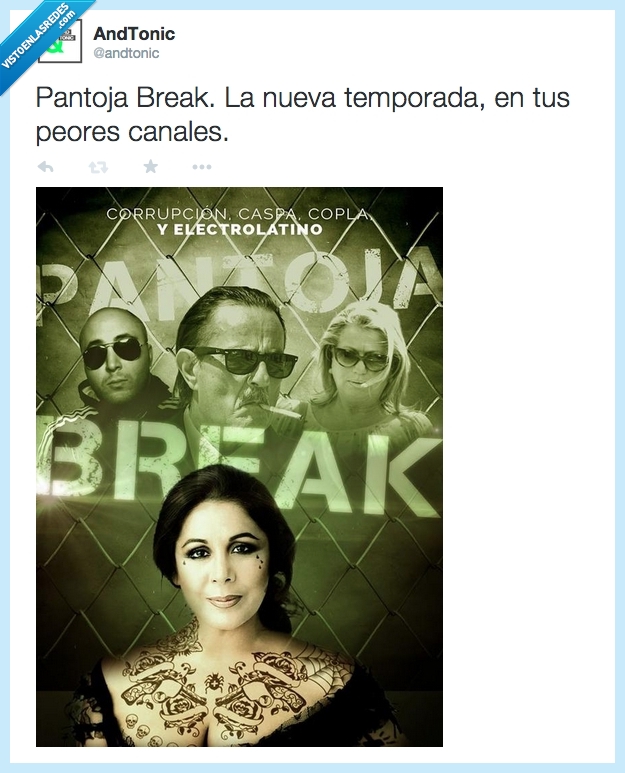 pantoja break,serie,cárcel,pantoja,tatuaje,prison break,encarcelada