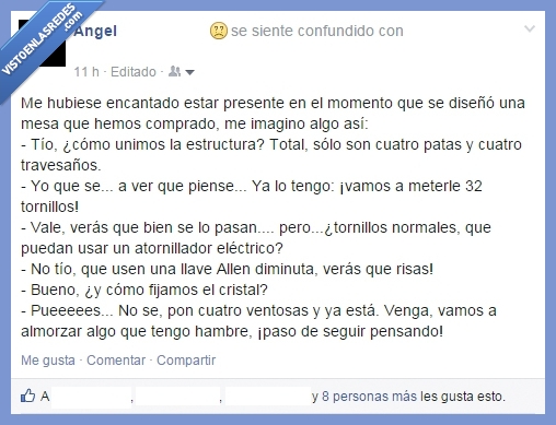 manitas,mesa,monar,tornillos,diseño,llave,allen,ventosa,dificil