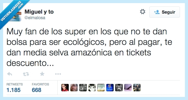 fan,super,supermercado,tienda,bolsa,ser,ecologicos,pagarticket,selva,amazonica,descuesto,pagar,papel