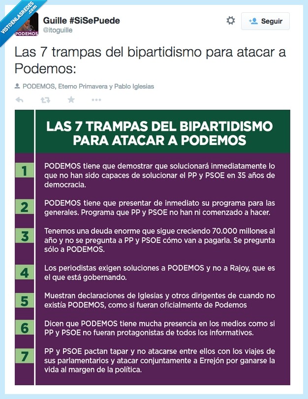 rajoy,Bipartidismo,Podemos,Manipulación,Mentiras,politica,pp,psoe,pablo iglesias