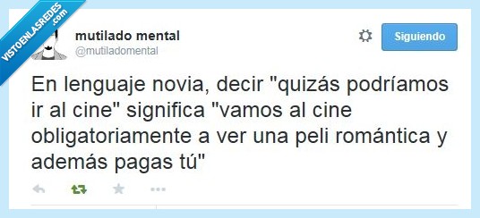 pelicula,novia,cine,indirecta,pagar,acertar,novio,romantica,pagas,traducción