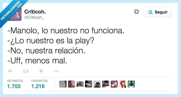 menos mal,relacion,playstation,play,funciona,nuestro,pajera,manolo