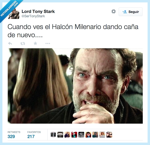 Halcon Milenario,Millenium Falcon,nuevo,caña,Antonio,Manuel,Loteria,llorar,emocion