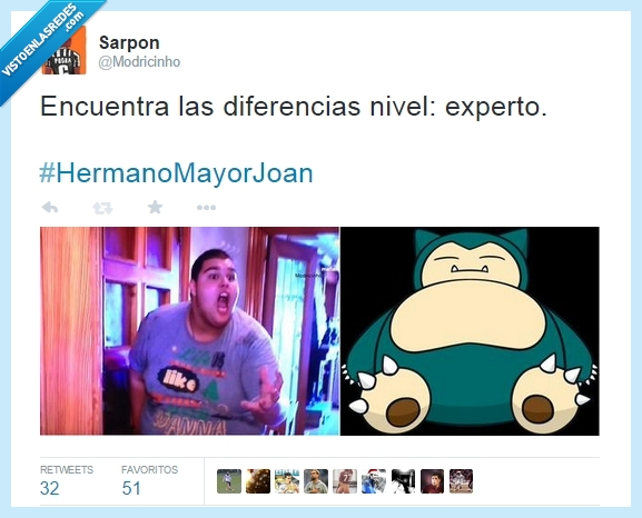 Obesidad,Joan,Hermanomayor,Snorlax,Comparaciones,Gordo,Pokemon