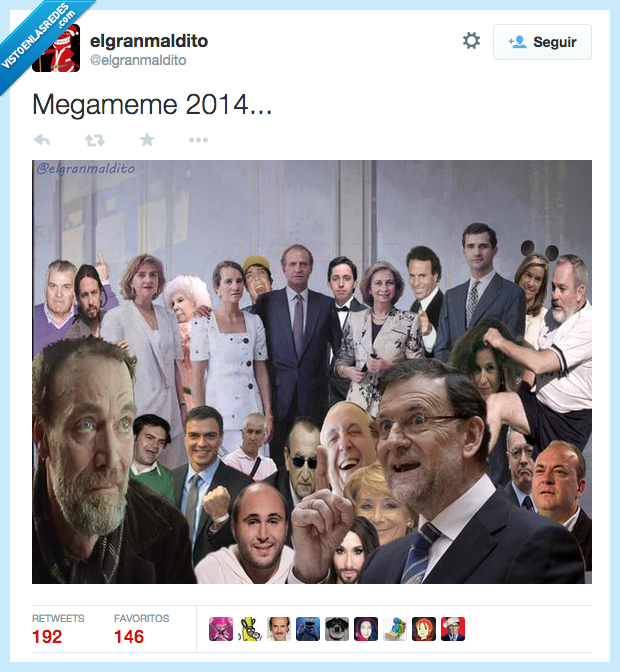 megameme,meme,rajoy,actualidad,familia real,rey,podemos,pablo iglesias,fabra,pedro sanchez,paquirrin,aguirre,conchita,loteria