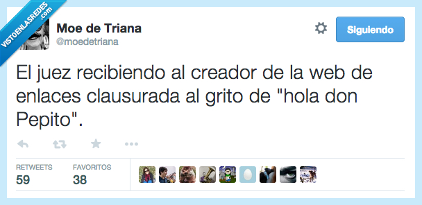 seriespepito,Hola don Pepito,pirateria,enlace,web,creador,recibir,juez recibiendo