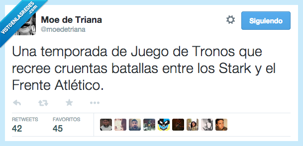 game of thrones,juego de tronos,temporada,fans,Stark,Frente Atlético,pelea,guerra