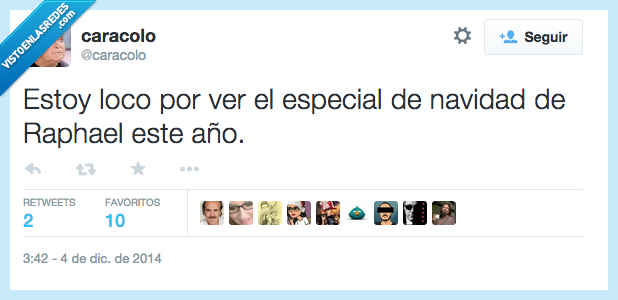 estoy,loco,ganas,emocion,ver,especial,navidad,Raphael