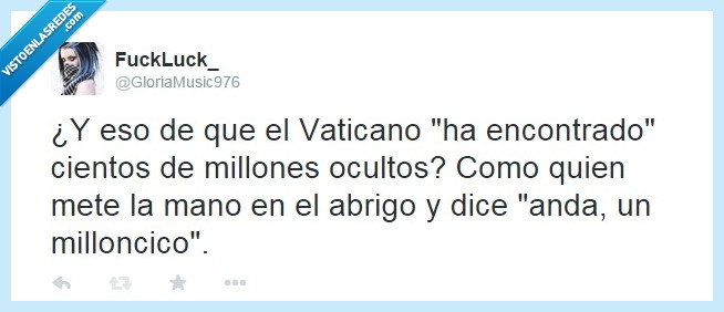 vaticano,encontrado,encontrar,millones,ocultos,escondidos,perdidos,meter,mano,chaqueta,abrigo,bolsillo